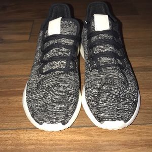 Black and white adidas